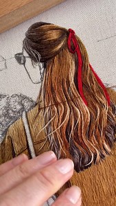 34K views · 110K reactions | Speed on Instagram vs Reality 淋 #embroidery #embroideryart #threadpainting #instagramvsreality #textileart #art #modernembroidery #painting #scarf #jollyhoops #artist #fibreartist #fiberart #ootd #fashion #style #hoop #textile #artcollector | Jolly Hoops | Facebook