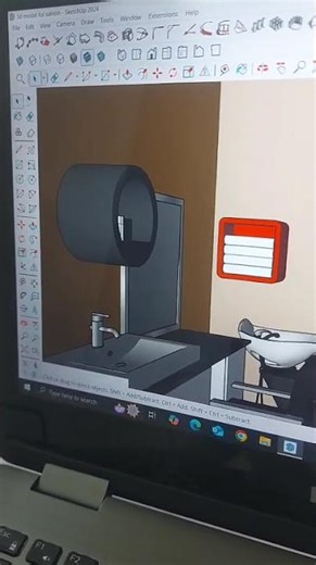 Salon Suite Architectural Design & 3D Rendering | Texas Commercial Project