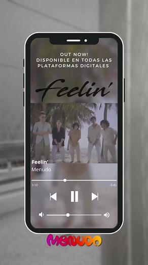Nuestra nueva canción #feelin ya está disponible en plataformas digitales