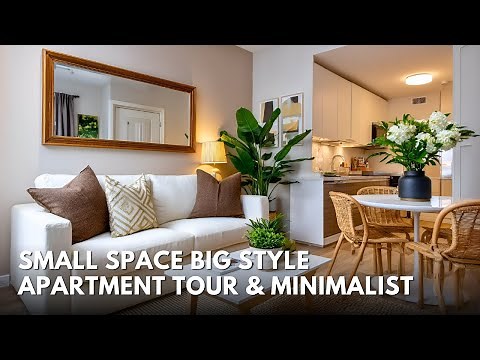 Small Space, Big Style : Apartment Tour & Minimalist Decor Tips
