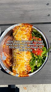 8.3K views · 62 reactions | Cafe Rio > Everything! Come in to see why. #caferio #mexicanfood #burrito #madefresh #chipotle #foodporn #igetit #foodie #LAfoodie #enchilada #bestmexicanfood #cafe #Cheesy #burritolover #fresh #placestoeatinLA #steakburrito #steak | Cafe Rio Mexican Grill | Facebook