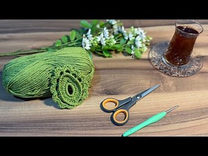 İRLANDA DANTELİ MOTİF YAPILIŞI 💚 #irlandadanteli #irlandadantelimotifi #irishlace #crochet