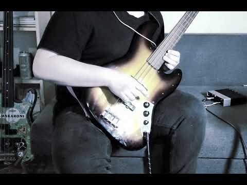 fretless bass improvising in g minor