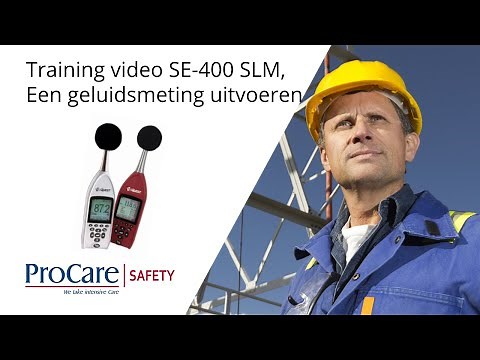 Training Video | TSI Quest SE-400 Geluidsmeter | Een geluidsmeting uitvoeren