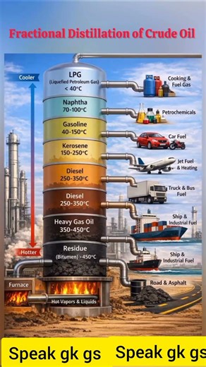 Fractional Distillation of Crude Oil Explained | Petroleum Refining Process in Detail