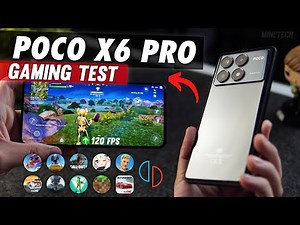 POCO X6 PRO - Gaming Tests UP TO 120FPS (Gaming Test)