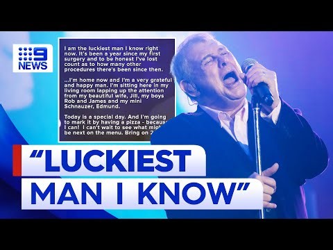 Aussie music legend John Farnham announces he is cancer free | 9 News Australia