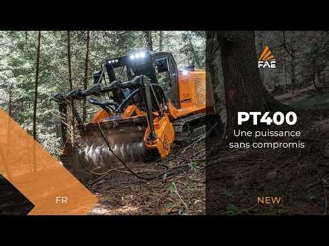 L’automoteur sur chenilles FAE PT400 - Une puissance sans compromis