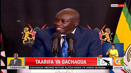 DP Rigathi Gachagua: Treetops Hotel cannot be sold, it belongs to KWS. I shouldn’t be here talking about Crystal Kenya Ltd and my children because they are not part of this proceeding, they have no other forum to defend themselves so I have to defend them. They went to a bank and borrowed 600 million and bought the hotel and lease | Citizen TV Kenya