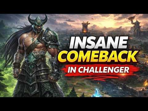 The Most Insane Challenger Game I've Played All Year (CRAZY COMEBACK)
