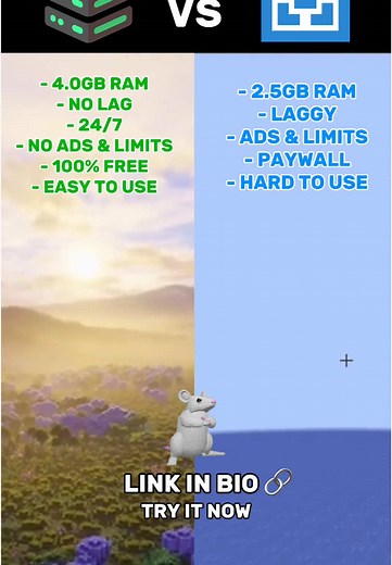MCSERVERHOST vs ATERNOS: Which Minecraft Server is Best?