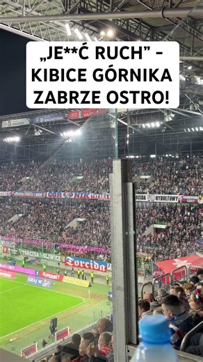 KIBICE GÓRNIKA OSTRO! #górnikzabrze #ruchchorzów #shorts #kibice #ultras #piłkanożna #ekstraklasa