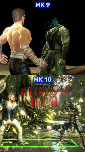 JONY QAJE Fatality Comparison ⚔️ MKX vs MK9 | Brutal Finish 💀🔥