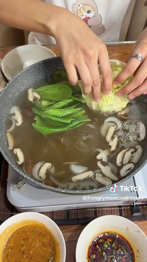 Homemade Hot Pot with Two Delicious Sauces