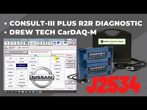 DREW TECH CarDAQ-M | NISSAN CONSULT-III PLUS R2R DIAGNOSTIC SOFTWARE