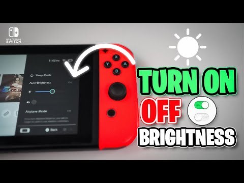 How to Turn On or Off Auto Brightness on Nintendo Switch | Fix Dim Screen & Brightness Tips