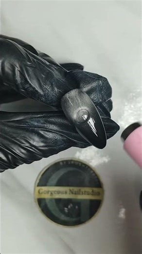 Trending Galaxy Nail Art Tutorial✨ #galaxynails #gorgeous_nailstudio #shorts #shortsfeed #trending