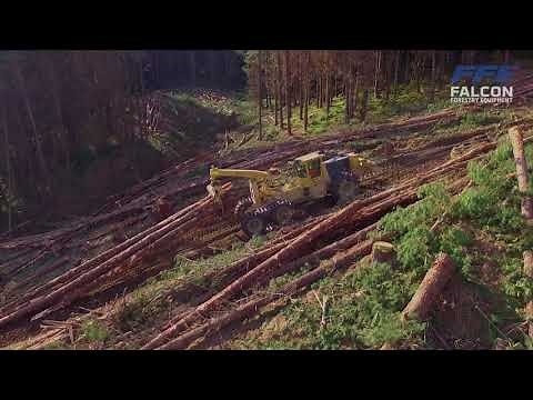 Falcon Winch Assisted Skidder with Speirs Logging