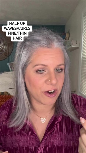 6.8K views · 63 reactions | I love how this hairstyle came out. So easy quick with this hair tool! S a y “duo” for l i n k! #hairtutorial #thinhair #finehair #silversisters #silverhairdontcare #goinggreygracefully #agelessbeauty #hairinfluencer #hairgoals2024 | Tousled and Tangled Hair | Facebook