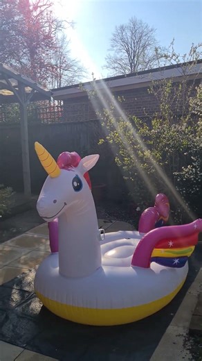 Intex adult sized unicorn inflatable! March 2026.