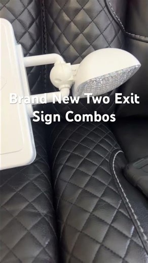 brand new two exit sign combos