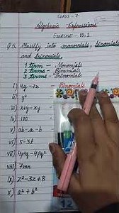 Q5_EXERCISE_10.1_ ALGEBRAIC EXPRESSIONS_CLASS 7_NCERT CBSE #maths