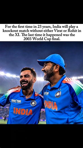 First time in 23 years.