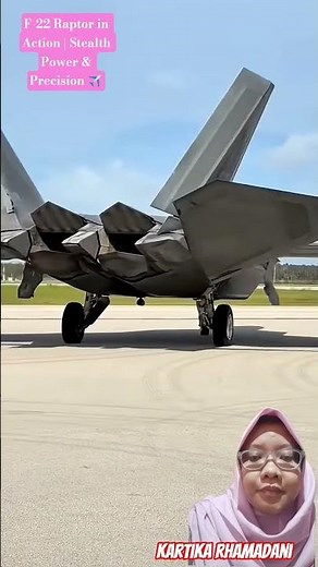 F-22 Raptor in Action | Stealth Power & Precision ✈️ #f22raptor #f22fighterjet #fighterjet #aviation