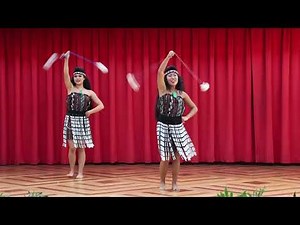 Polynesian Hula with Poi by Hui o Ka Uluwehi — 4 Dancers Shine at Ala Moana Center [4K]