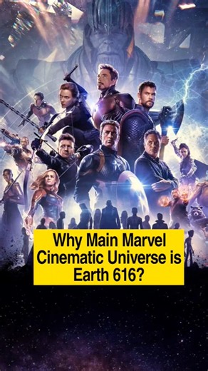 Why Earth-1 is not used instead of Earth-616 in the MCU? #marvel #mcu #avengers #doom #hyperheroes