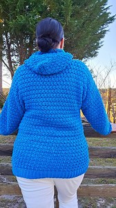 5.9K views · 80 reactions | Watch me make a crochet hoodie in 15...