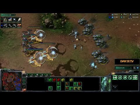 StarCraft II: Heart of the Swarm - Battle Report (Protoss vs Terran)