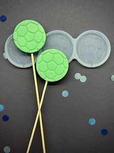 Soccer Ball Mold for Lollipops & Chocolate| Kids Birthday Party Favor| Baby Shower Candy Mold | Fondant Cake Decoration (1.96in) - Etsy UK