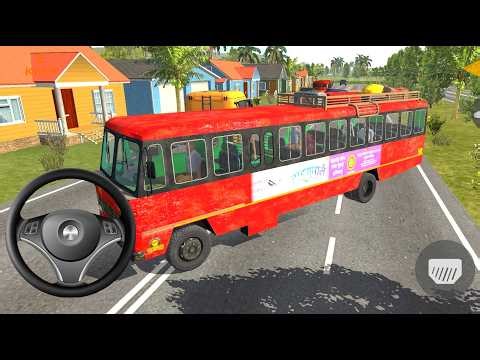 Indian Sleeper Bus Simulator Gameplay - Tata Bus Ride