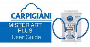 Carpigiani - Mister Art Plus User Guide