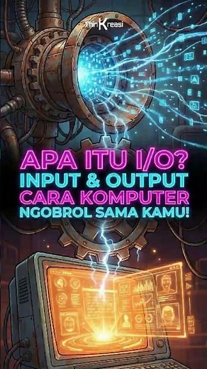 Input vs Output: Gerbang Komunikasi Komputer 🚪⚡