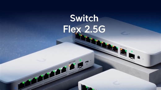 UniFi Switch Flex 2.5 系列新品交换机