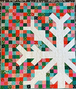 Modern Snowflake - Finished Quilt - Etsy
