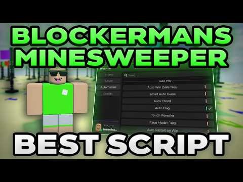 [🚩BEST] bLockerman's Minesweeper Script | Auto Win, Solver, Auto Flag & More! (Pastebin)