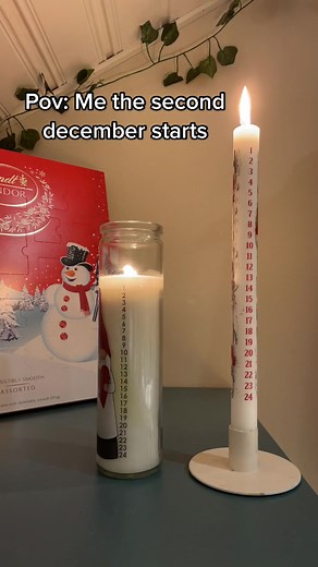 I love countdown candles😍🕯 #christmascountdown #december