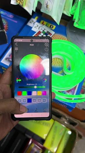 Mobile and Remote Control RGB Neon Magic Light