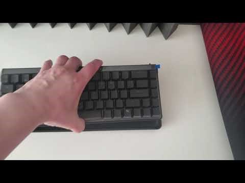 Asus ROG Falchion Ace HFX keyboard test with and without protective cover