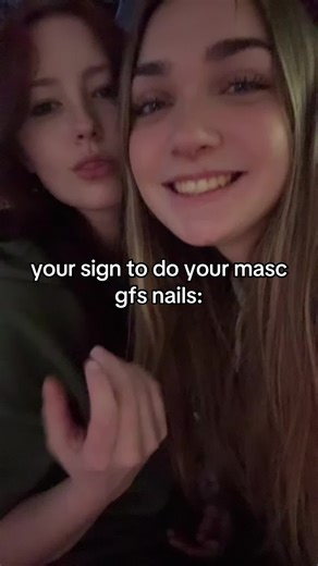 who she feelin like!! @Molls Max #fyp #wlw #masc #fem #lesbian | lesbian nails