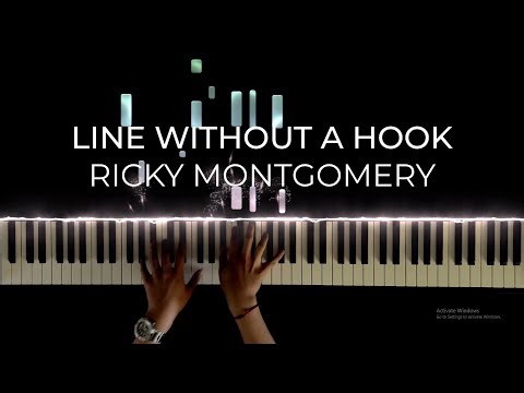 Line Without A Hook - Ricky Montgomery - Piano Cover