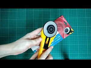 How To Use OLFA Rotary Cutter | Unboxing