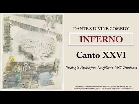 Dante's Divine Comedy - Inferno Canto 26 Read Aloud (HD Audio)