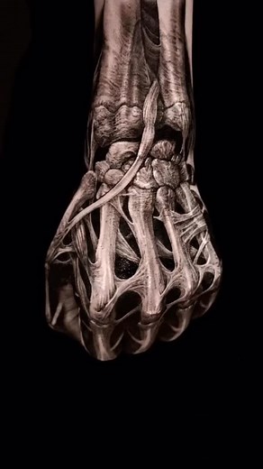 97K views · 17K reactions | Crazy sick hand tattoo done by @o_one_art  Location : Busan, South Korea | Tattoo Realistic | Facebook