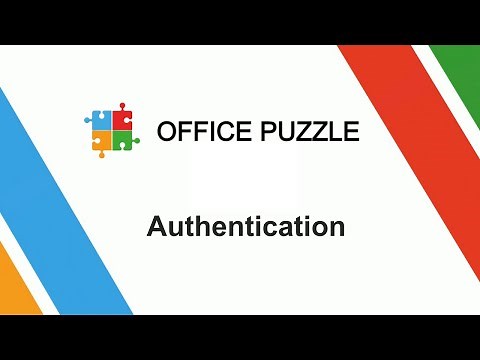 Office Puzzle - Authentication
