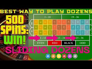 Simple Roulette Strategy That Actually Works? Sliding Dozens Tested!