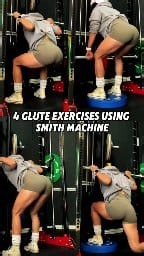 19K views · 220 reactions | 4 Glute Exercises using Smith Machine (full) #glutesworkout | Ariel Yu | Facebook